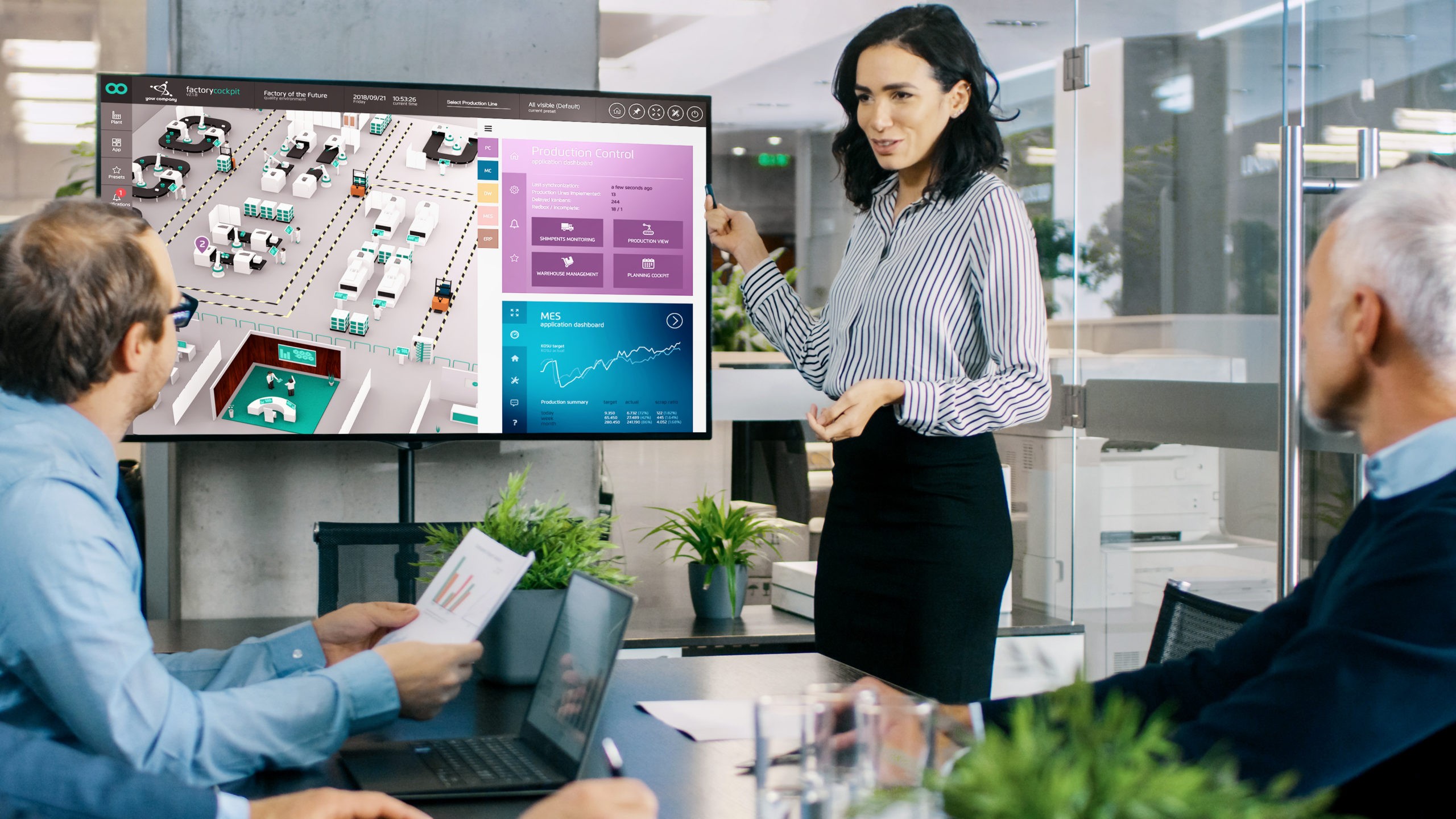Factory Cockpit for partners | Digital Twin Software | Training